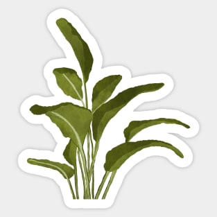 Leafy Plant Sticker